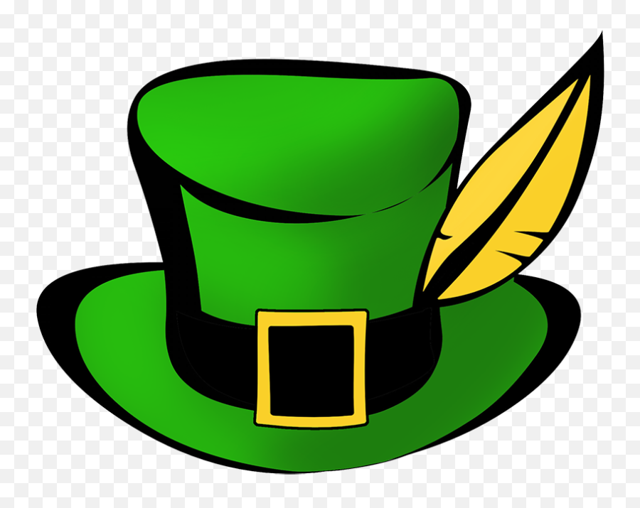 Leprechaun Hat For St Emblem - Clip Art Library Emoji,Leprechaun Emoji