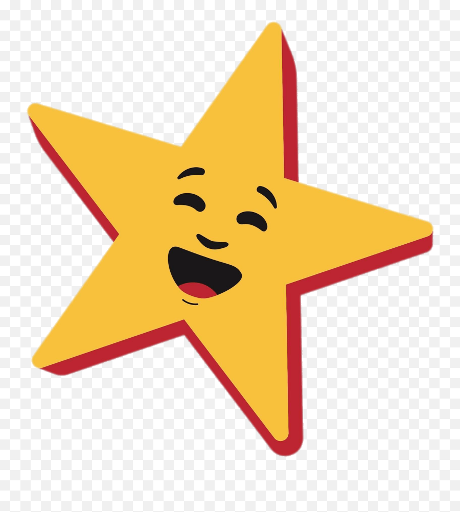 Hardeeu0027s Star Transparent Png - Stickpng Emoji,Emoji Sstar
