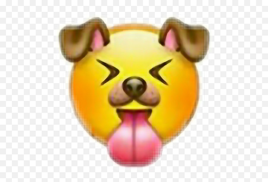 Dog Snapchat Doginsnapchat Sticker - Happy Emoji,Snapchat Dog Emoji