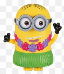 Despicable Me 3 Talking Hula Dave 7 Emoji,Despicable Me Minion Emoticon