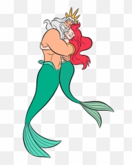 Ariel Triton - Clip Art Library King Triton And Ariel Emoji,Triton Emoji