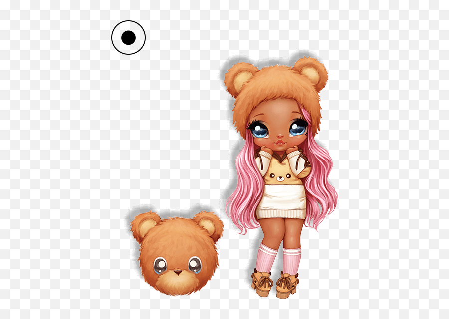 Cute Cartoon Girl Lol Dolls - Na Na Na Surprise Sarah Snuggles Emoji,American Girl Emoji Room