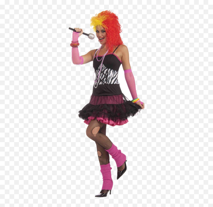 Celebrity Costumes - 80s Party Cyndi Lauper Emoji,Emoji Halloween Costume For Sale