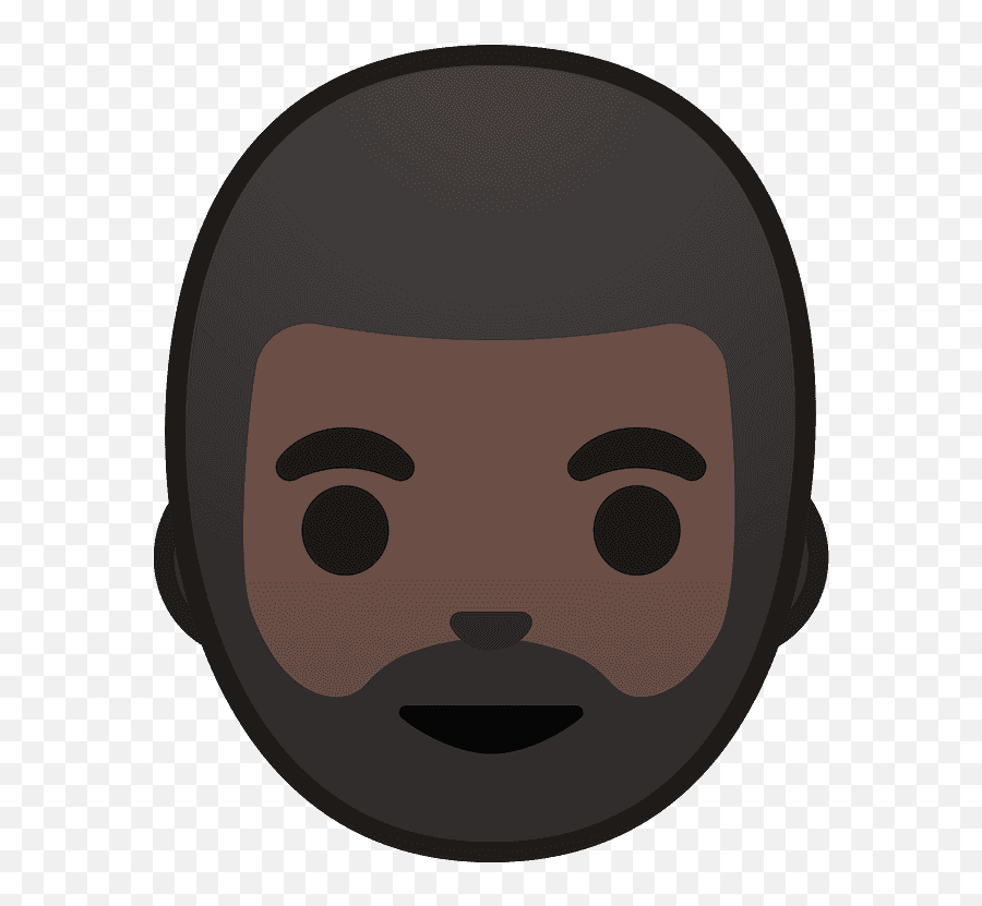 Beard Man Emoji Png - Men Beard Dark Skin,Ginger Emoji