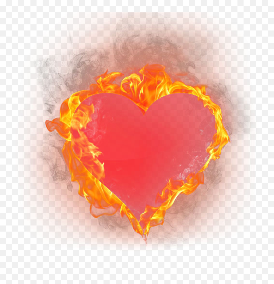 Burning Heart Png Hd Burning Heart Png Image Free Download - Love Heart Png Images Hd Emoji,Burn Emoji