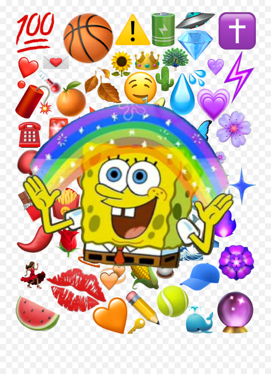 Spongebob Emoji Sticker,Spongebob Emojis