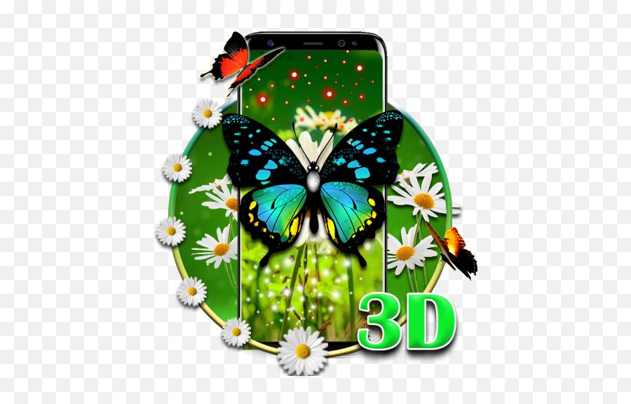 Download 3d Colorful Butterfly 207 Apk Free On Apksumcom - Girly Emoji,Butterfly Emoji Ios
