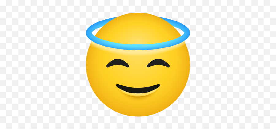 Smiling Face With Halo - Smiling Face Icon Emoji,Halo Emoji