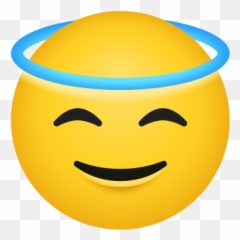 Smiling Face With Halo - Smiling Face Icon Emoji,Halo Emoji