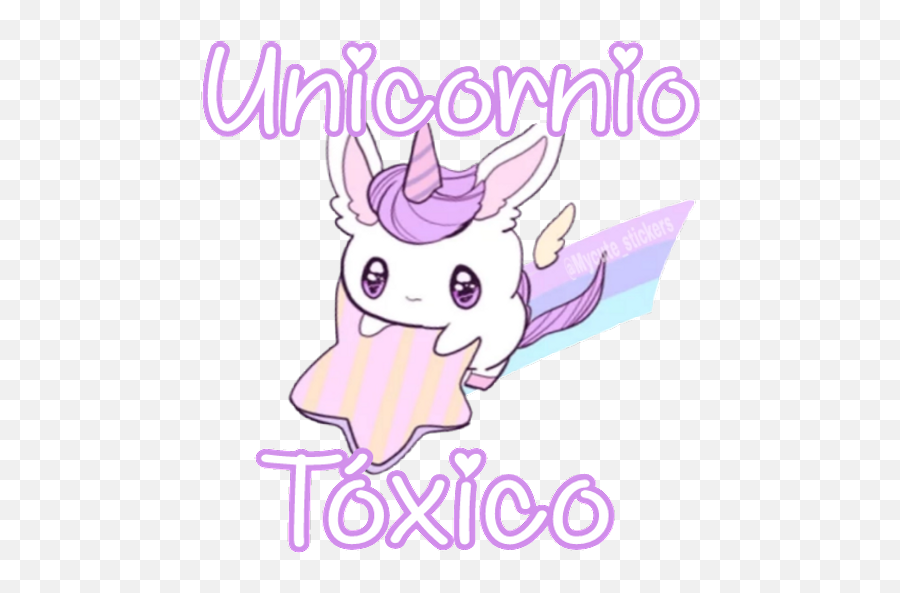 Sticker Maker - Lovely Chick Fictional Character Emoji,Emoticon Unicornio Whatsapp