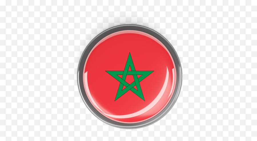 Flag Of Morocco - Png Morocco Round Flag Emoji,Morocco Flag Emoji