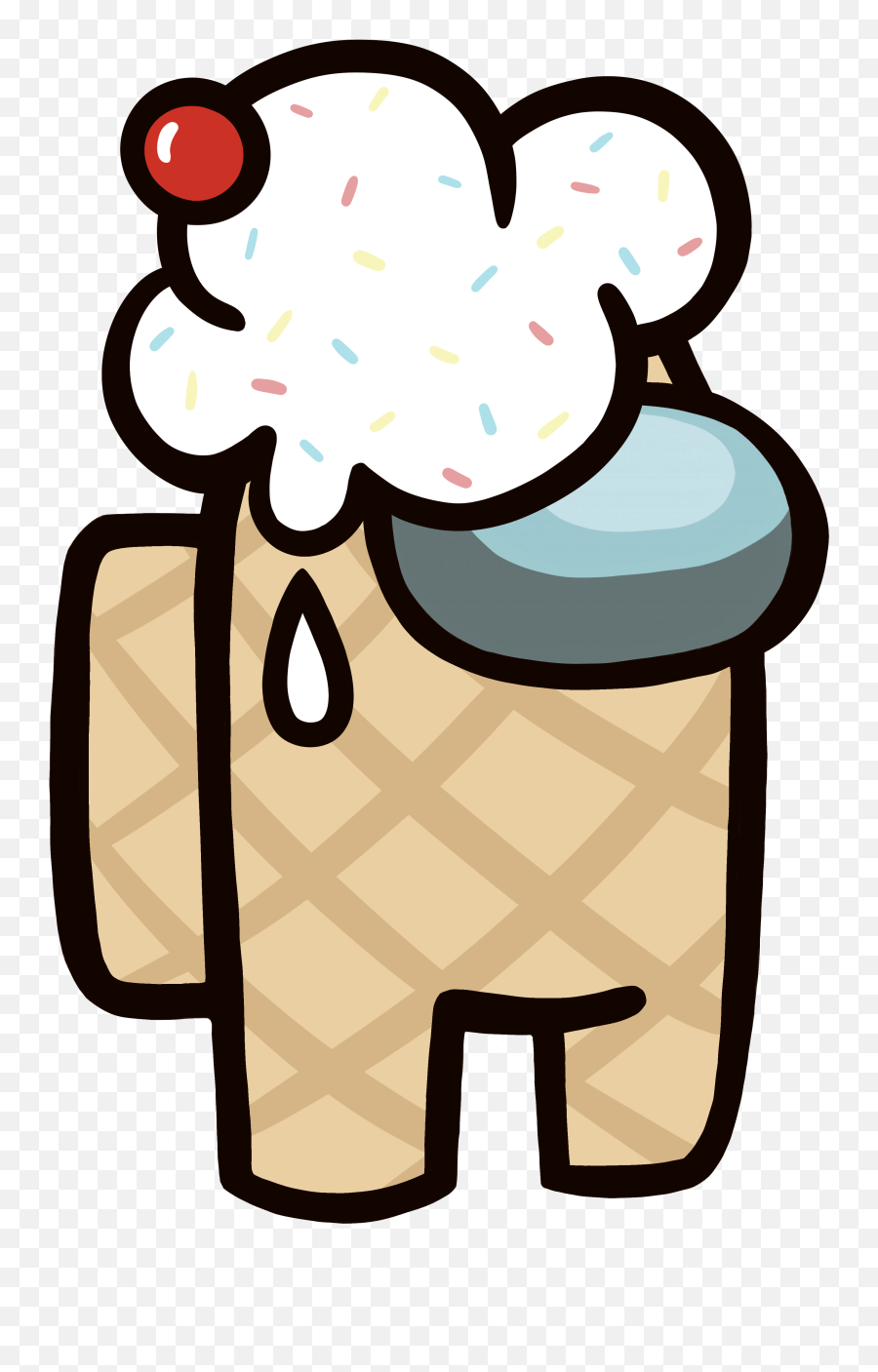 Cute Patterns Wallpaper Cute Cartoon - Sticker Among Us Birthday Emoji,Ice Cream Emoji Text