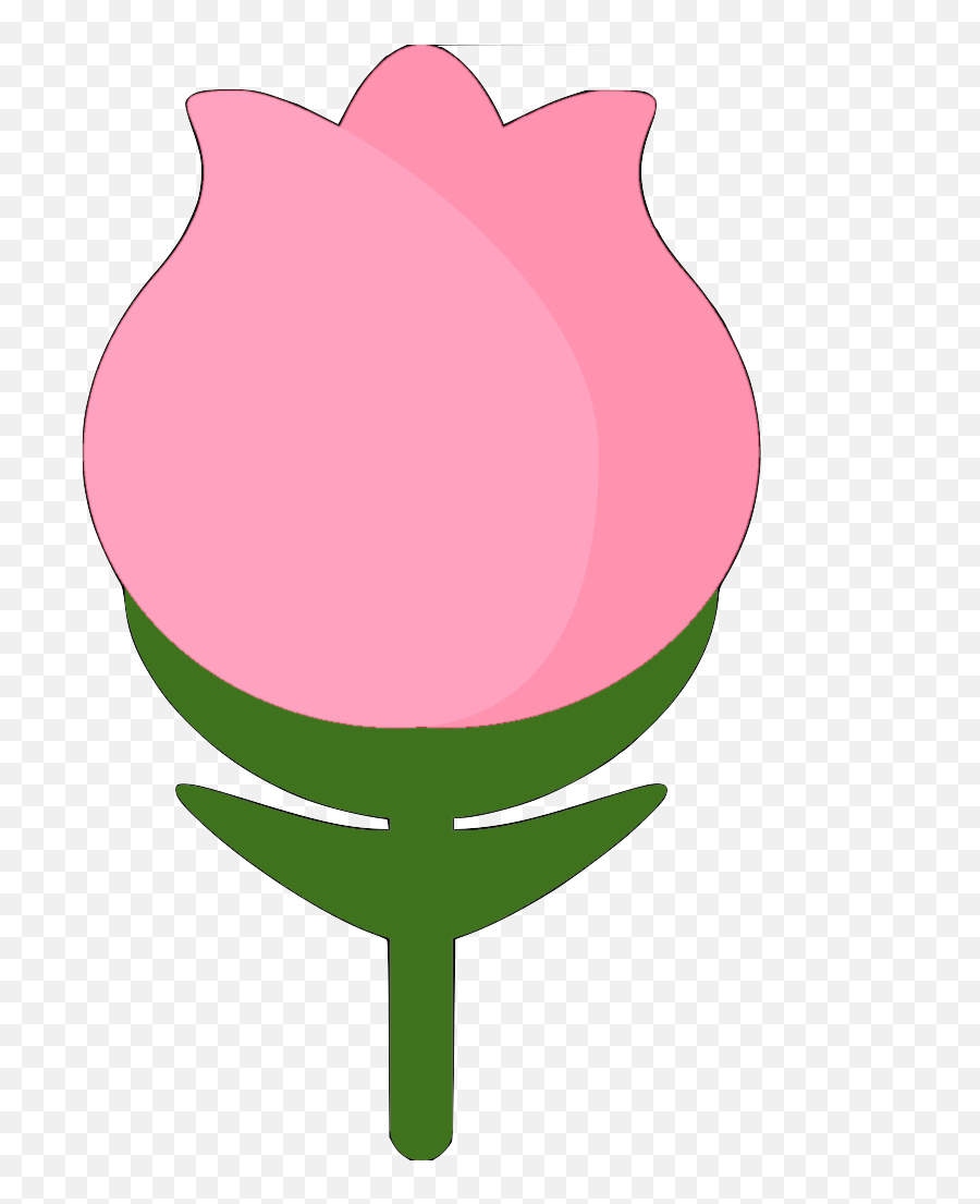 Rose Emoji,Pink Rose Emoji
