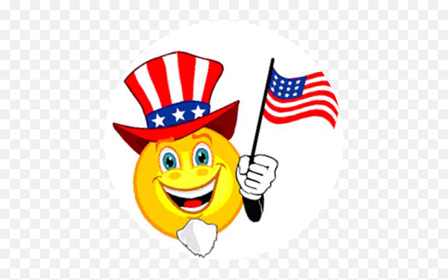 Weekly Themes U2013 Smokey Hollow Day Camp - Waving American Flag Emoji,6-9 Emoticon