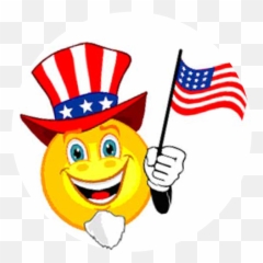 Weekly Themes U2013 Smokey Hollow Day Camp - Waving American Flag Emoji,6-9 Emoticon