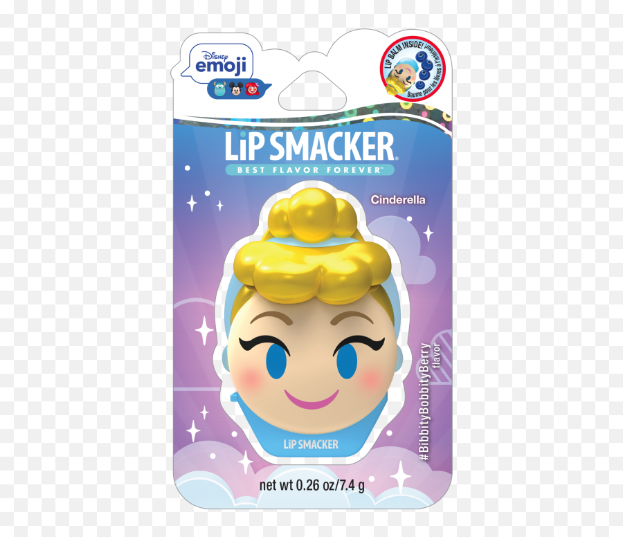 Disney Emoji - Cenicienta Blueberry Lip Smacker,Coke Emoji
