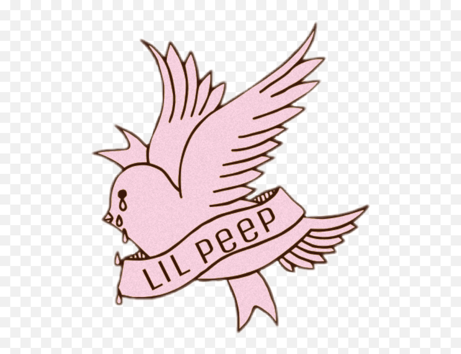 Lilpeep Gustavahr Crybaby Pink Cute - Lil Peep Absolute In Doubt Emoji,Destiny Emojis Artist