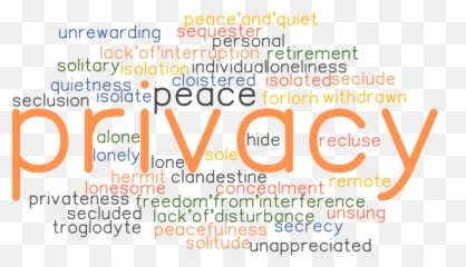 Privacy Synonyms And Related Words What Is Another Word - Dot Emoji,Quiet People Hiding Emotions