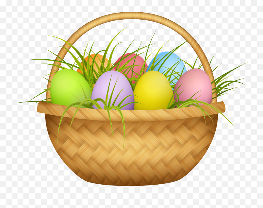 Easter Basket Transparent Png Image - Transparent Background Easter Images Transparent Emoji,Basket Emoji Png