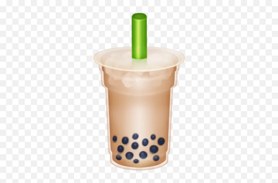 Sticker Maker - Bubble Tea Emoji,Emojis Drinking Milk
