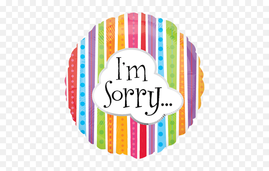 Sorry Balloon - Fish Fry Clip Art Emoji,Im Sorry Emoji