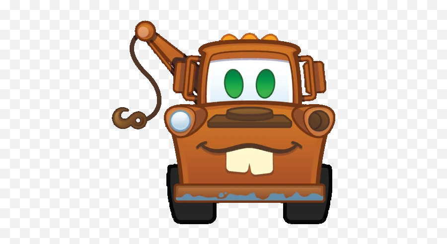 Mater Is An Emoji In Disney Emoji Blitz Mater Shows - Disney Emoji Blitz Cars,Disney Emoji Blitz