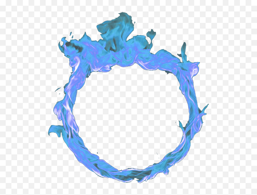 Download Circle Blue Fire Png - Blue Fire Png Circle Emoji,Blue Fire Emoji