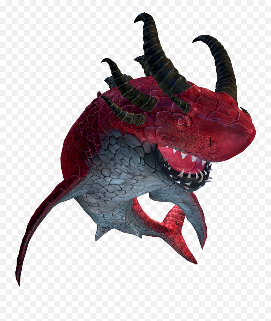 Buy Great White - Flame The Fire Dragon From Depth Demon Emoji,Shark Emoticon Depth