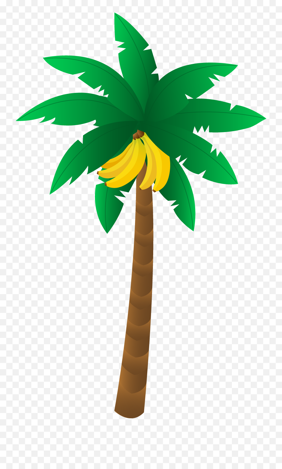 Free Banana Images Download Free - Cartoon Banana Tree Clipart Emoji,:banana Plant: Emoji