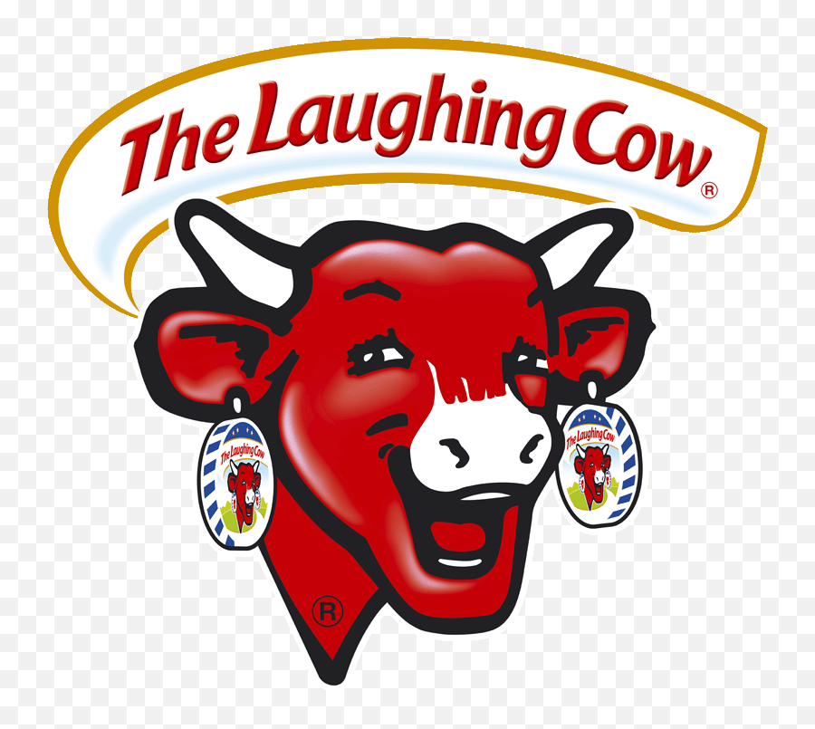 Laughing Cow Cheese Logo - Clip Art Library Logo The Laughing Cow Emoji,Cow And Man Emoji