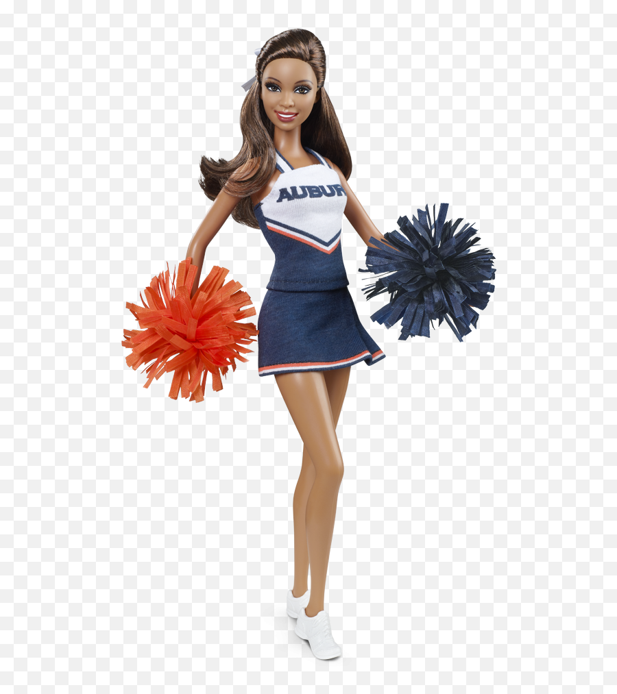 Cheerleader Uniforms - Barbie African American Doll Emoji,Cheerleader Emoji