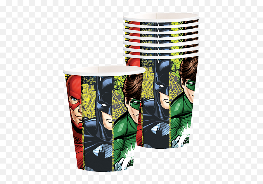 Justice League Loot Bags - Disposable Cup Emoji,Emoji Lunch Box Justice