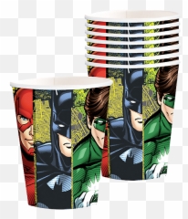 Justice League Loot Bags - Disposable Cup Emoji,Emoji Lunch Box Justice