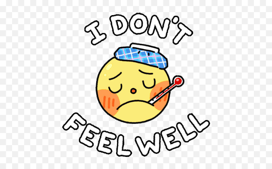 Not Feeling Well Other Words Emoji,Feeling Sick Text Emoticon