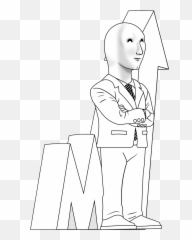 Resin Stonks 1ft The Youtooz Wiki Fandom Emoji,Stonks Up Emoji