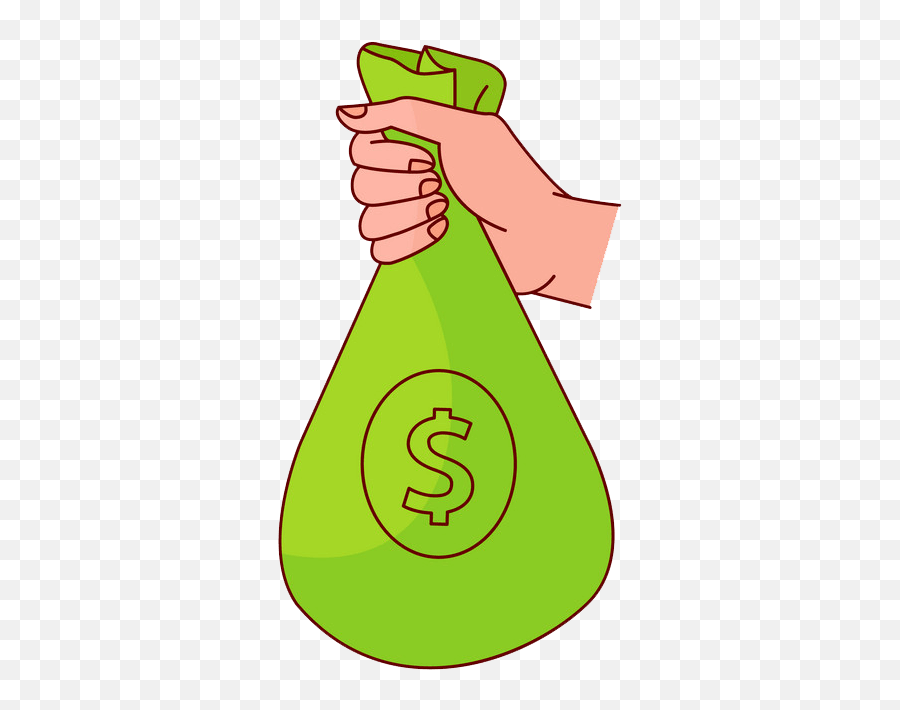Money Bag Clipart - Clipartworld Emoji,Money Bag Emoji Under Her Photo