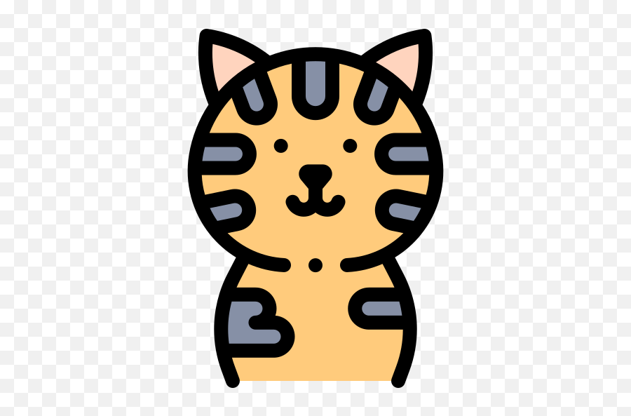 Cat - Free Animals Icons Emoji,Smilling Cat Emoji