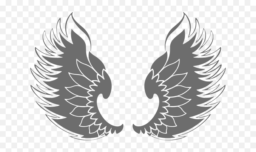 Angel Wings Free Svg File Emoji,Angel Haircut Flag Emoji