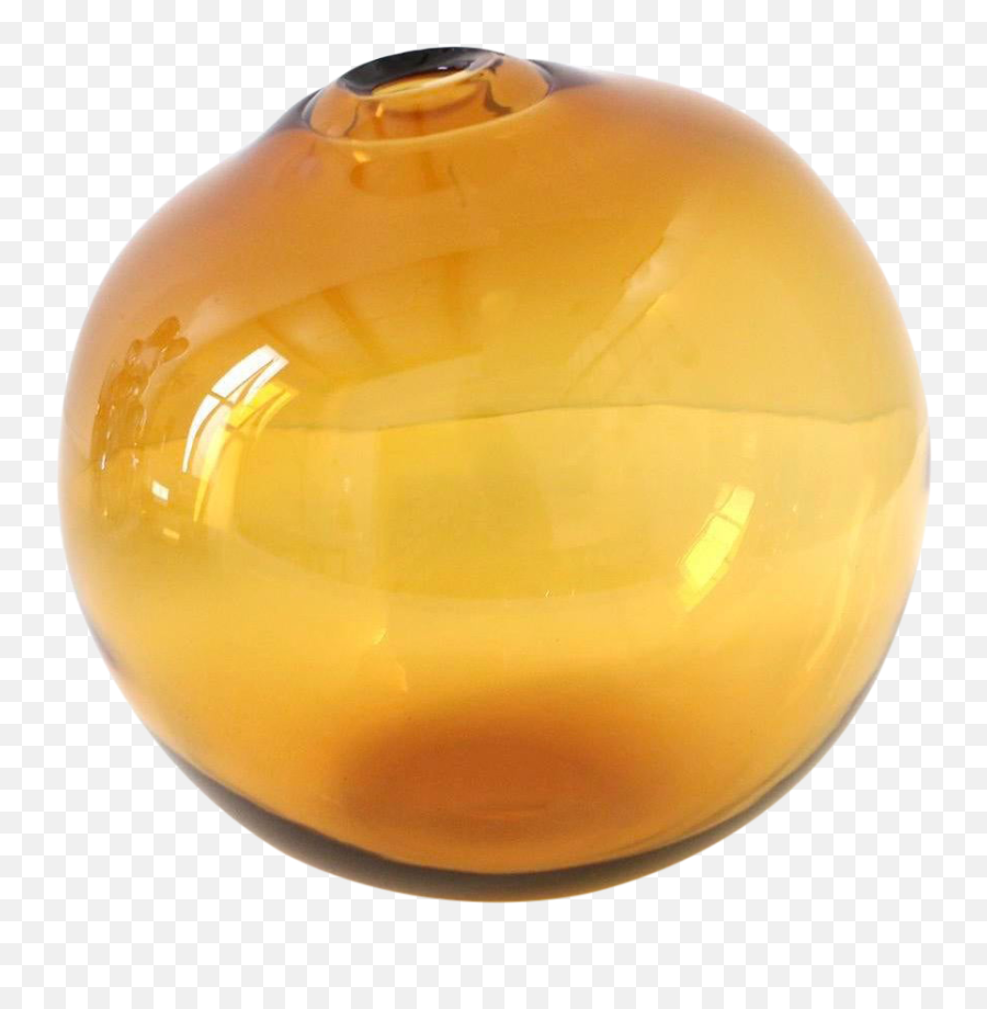 Sklo Float Glass Vessel - Sphere Emoji,Orange Lantern Emotion