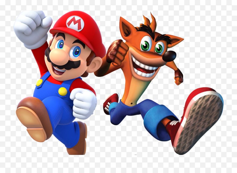 3rd Party Crossovers That Should Happen - Crash Bandicoot Transparent Emoji,Mario Emotions