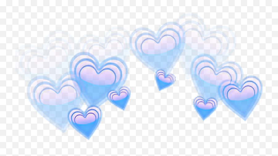 Download Png Tumblr Heart Png U0026 Gif Base - Blue Hearts Png Emoji,Tumblr Emoji Edits