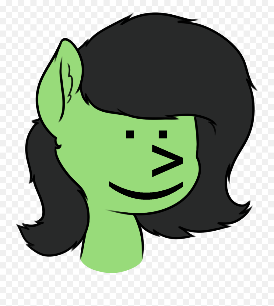 1391956 - Artistsmoldix Bust Ear Fluff Earth Pony Hair Design Emoji,4chan Emoticon