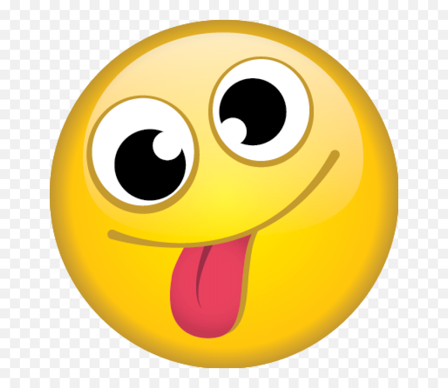 Silly Face Emoji Golf Balls - Silly Face Clipart,Silly Emoji