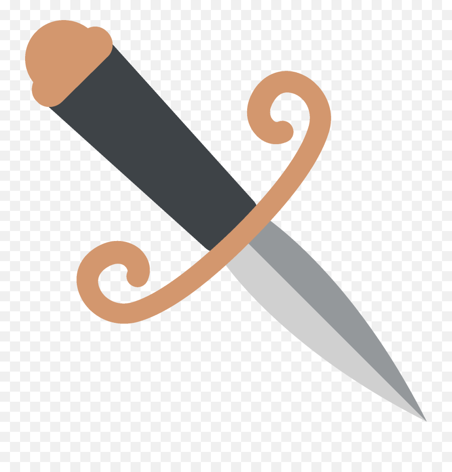 Dagger Knife - Emoji De Espada En Whatsapp,Knife Emoji Png