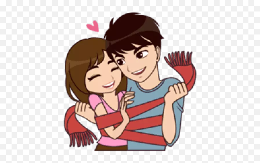 Couple Love 1 Stickers For Whatsapp - Sticker Love Couple Png Emoji,Mixed Couple Emoji