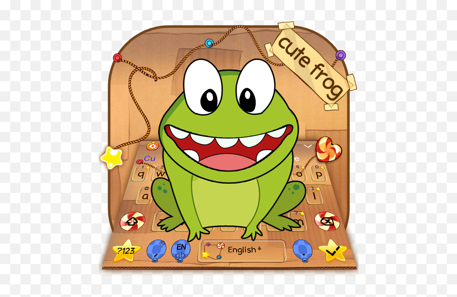 Cute Frog Keyboard U2013 Programme Op Google Play - Happy Emoji,Frog And Cup Emoji