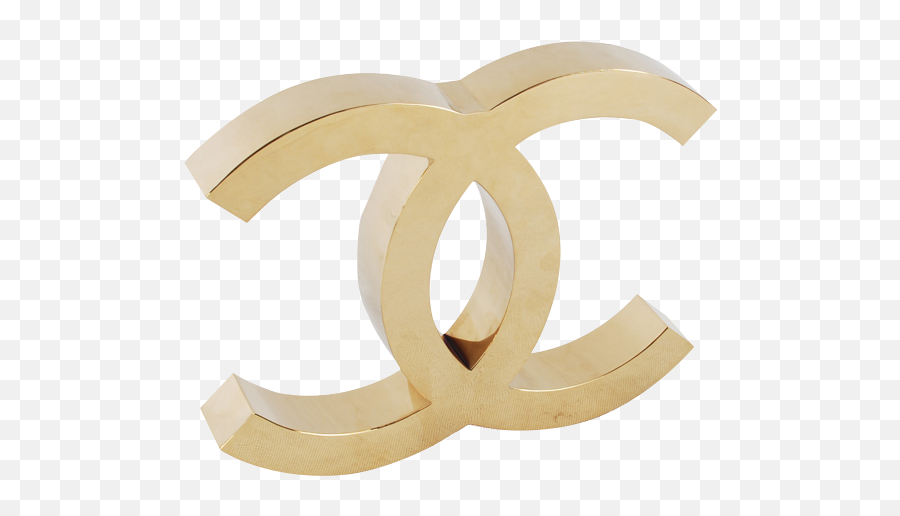 Chanel Cc Logo Png Transparent Png - Chanel Cc Logo Gold Png Emoji,Chanel Symbol Emoji