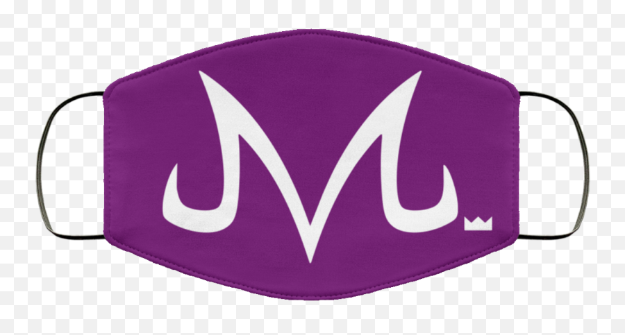 Majin Symbol Small Purple Face Mask U2013 Kingofthepincom - Majin Emoji,Lewd Eyes Emoticon