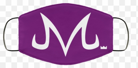 Majin Symbol Small Purple Face Mask U2013 Kingofthepincom - Majin Emoji,Lewd Eyes Emoticon