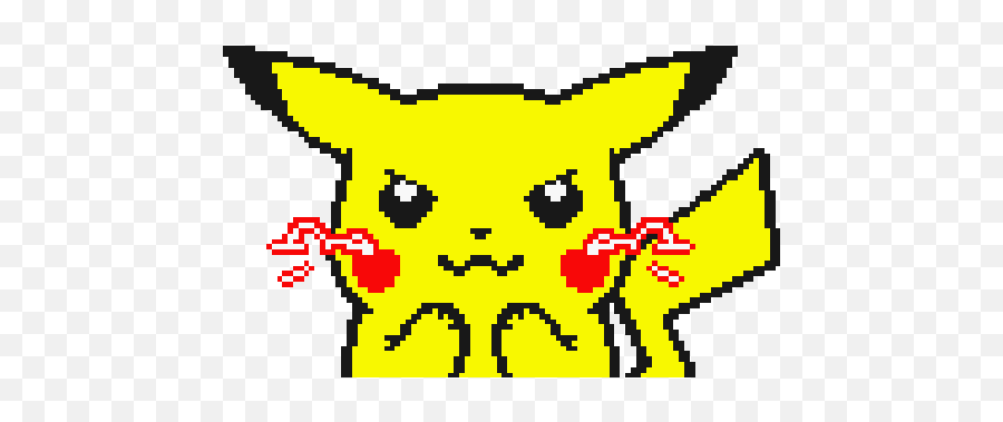 Saya3 On Scratch - Transparent Pikachu Pokemon Yellow Emoji,Pikachu Skype Emoticon